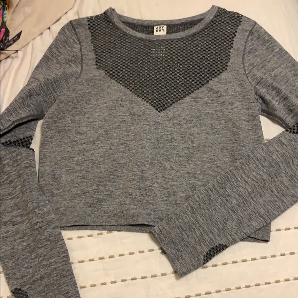 JoyLab Gray Long Sleeve Top